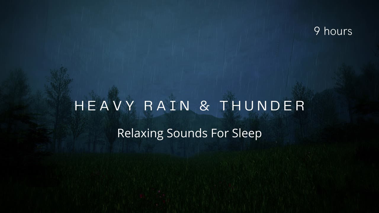Thunderstorm Sleep Aid